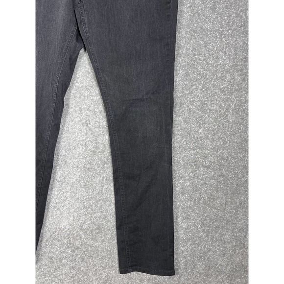 Kenneth Cole Oritt Straight Leg Jeans Mens Size 34x34 Stretch Charcoal Gray - Picture 8 of 16